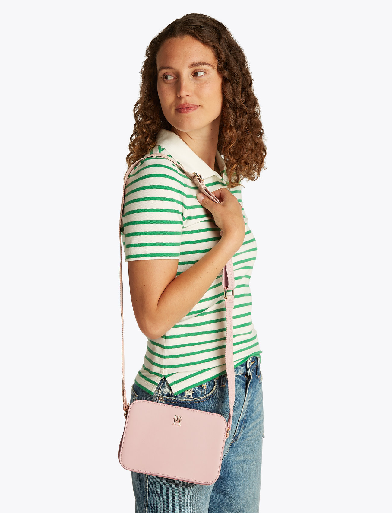 Tommy Hilfiger Th Logotape Camera Bag (TOHAW0AW17229) Crossbody Bag 