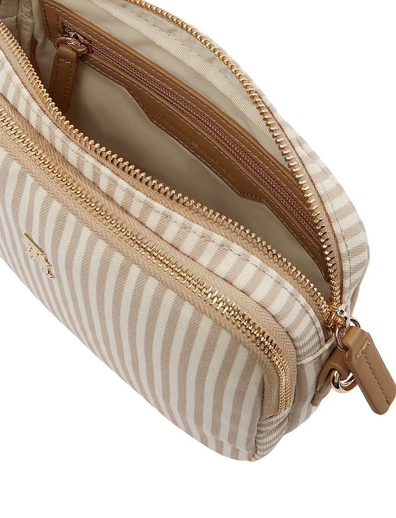 Tommy Hilfiger - POPPY SUMMER CAMERA BAG - crossbody bags - safari canvas stripe - 1