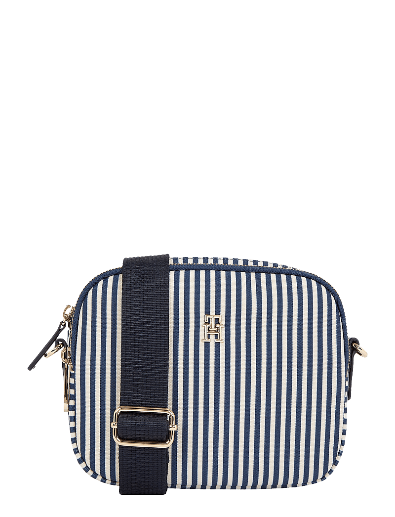 Tommy Hilfiger - POPPY SUMMER CAMERA BAG - crossbody kotid - space blue stripe - 0