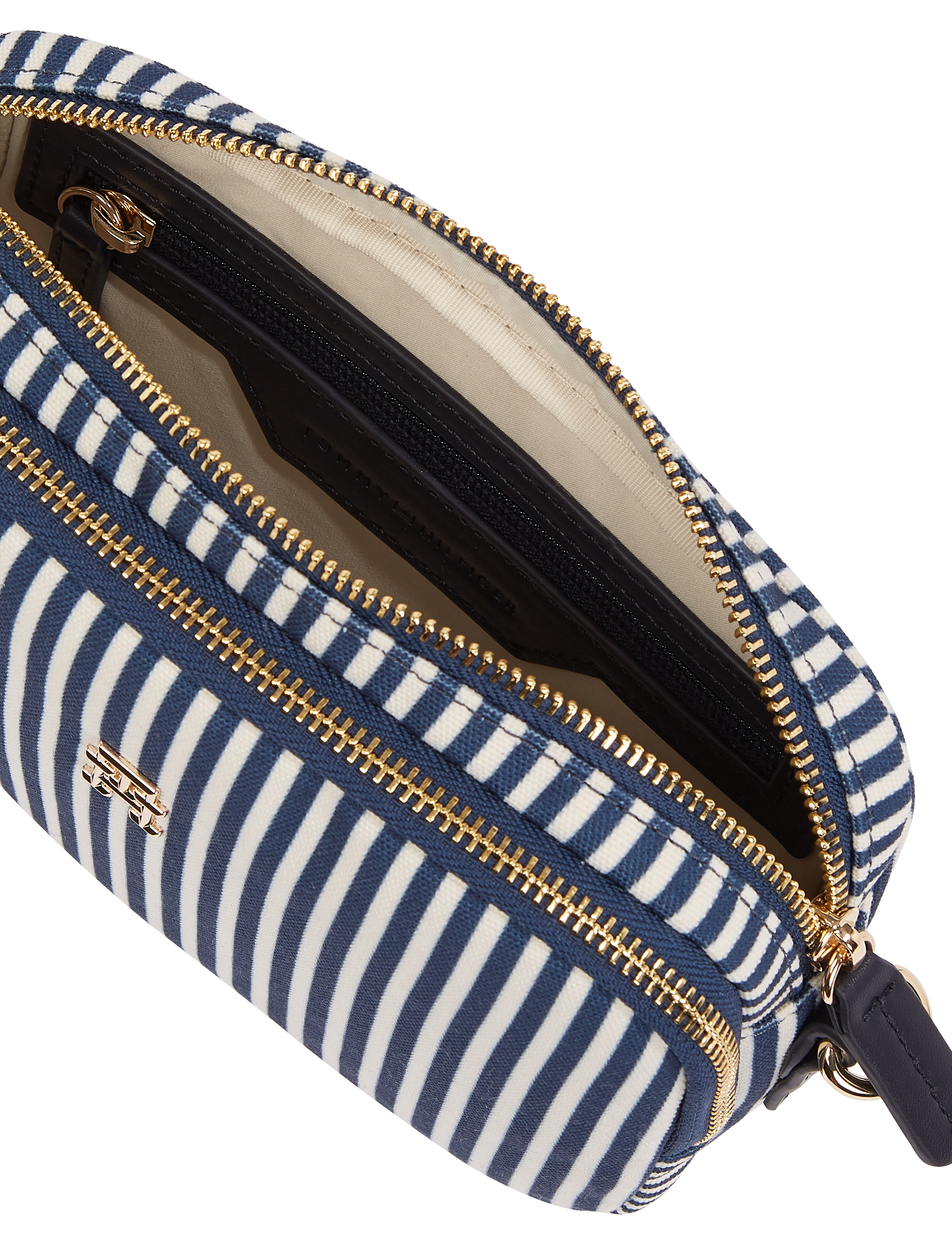 Tommy Hilfiger - POPPY SUMMER CAMERA BAG - space blue stripe - 1