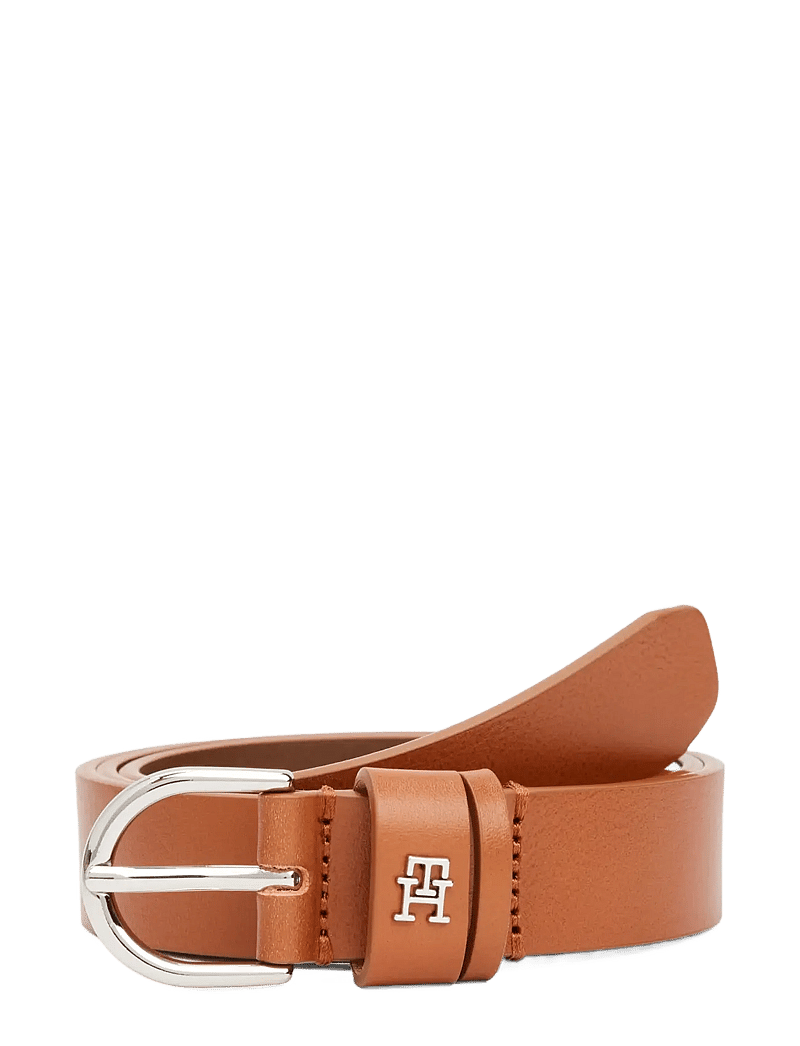 Tommy Hilfiger - ESSENTIAL EFFORTLESS 2.5 SV - ledergürtel - cognac - 0