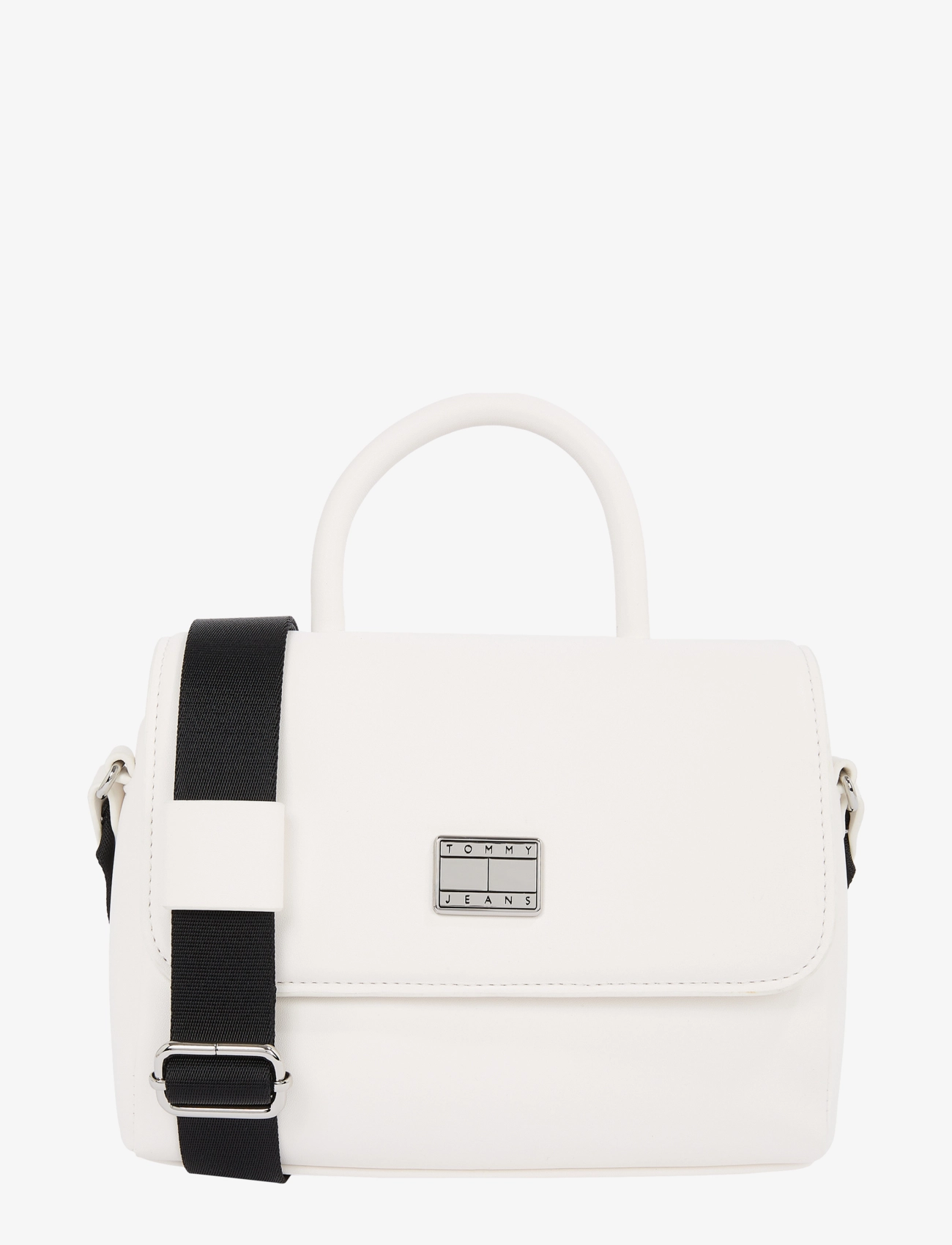 Tommy Hilfiger TJW AMERICAN COOL FLAP CROSSOVER - Axelremsväskor - ANCIENT WHITE / white