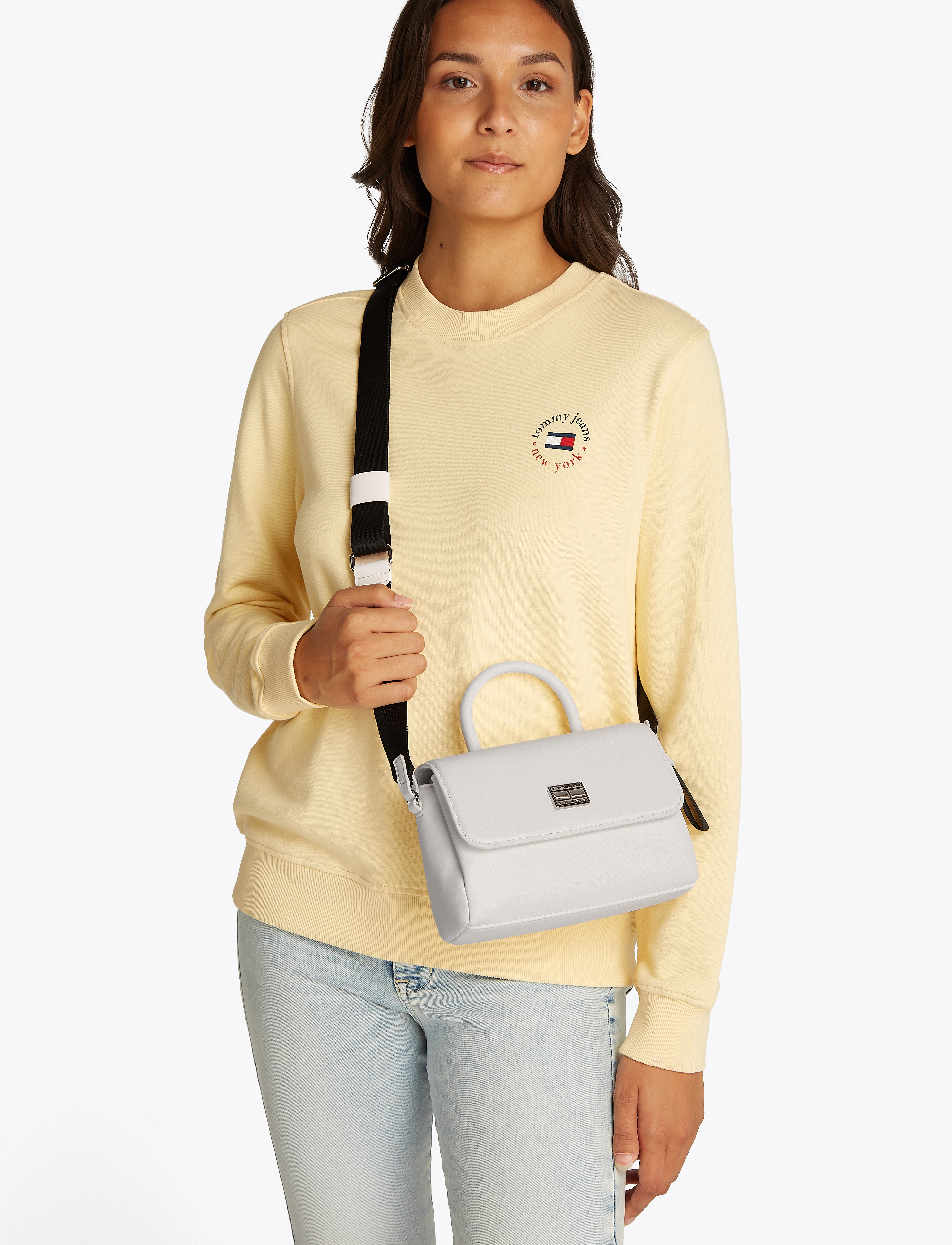 Tommy Hilfiger TJW AMERICAN COOL FLAP CROSSOVER - Tommy Hilfiger - ANCIENT WHITE / white