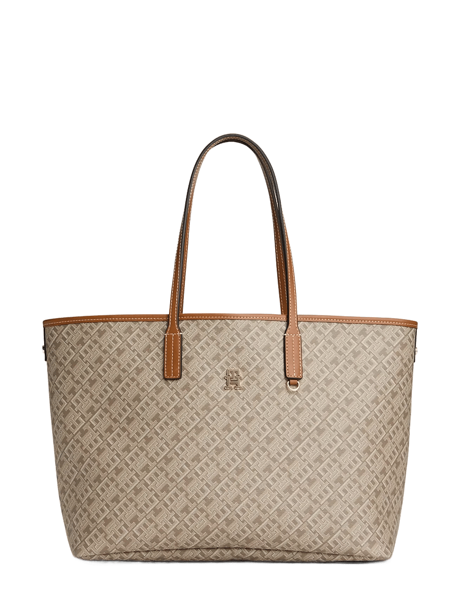 Tommy Hilfiger - TH MONOPLAY TOTE LE - shoppere - neutral mix - 1