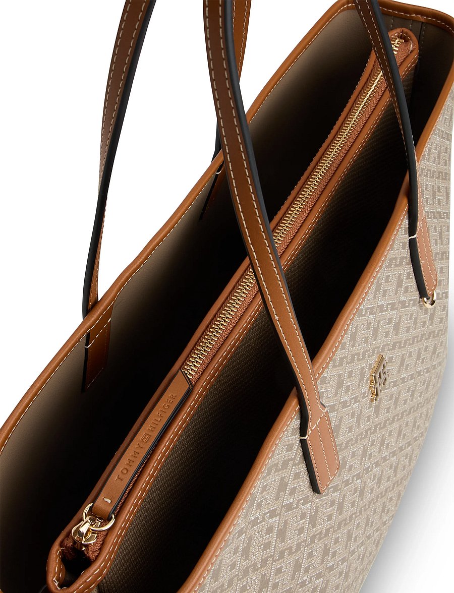 Tommy Hilfiger - TH MONOPLAY TOTE LE - shoppere - neutral mix - 4