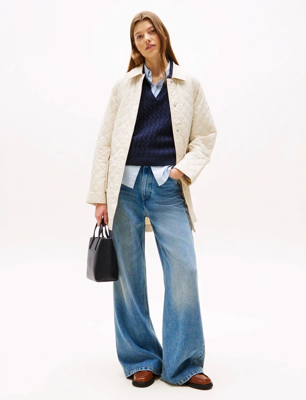 Tommy Hilfiger - TH LOGOTAPE MINI TOTE - besondere anlässe - space blue corp - 0