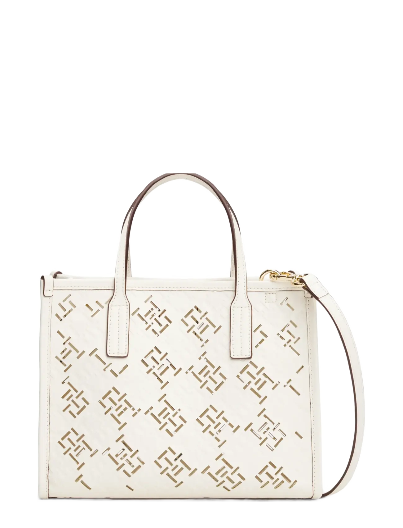 TOMMY HILFIGER Th City Mini Tote Mono Cream - One Size - Damen