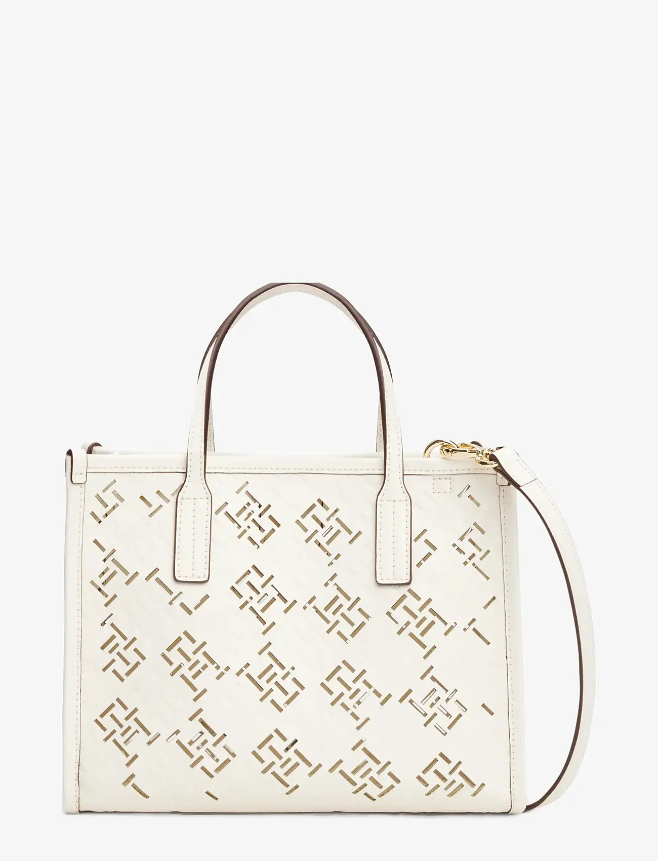 Tommy Hilfiger - TH CITY MINI TOTE MONO - skuldertasker - ivory petal - 1