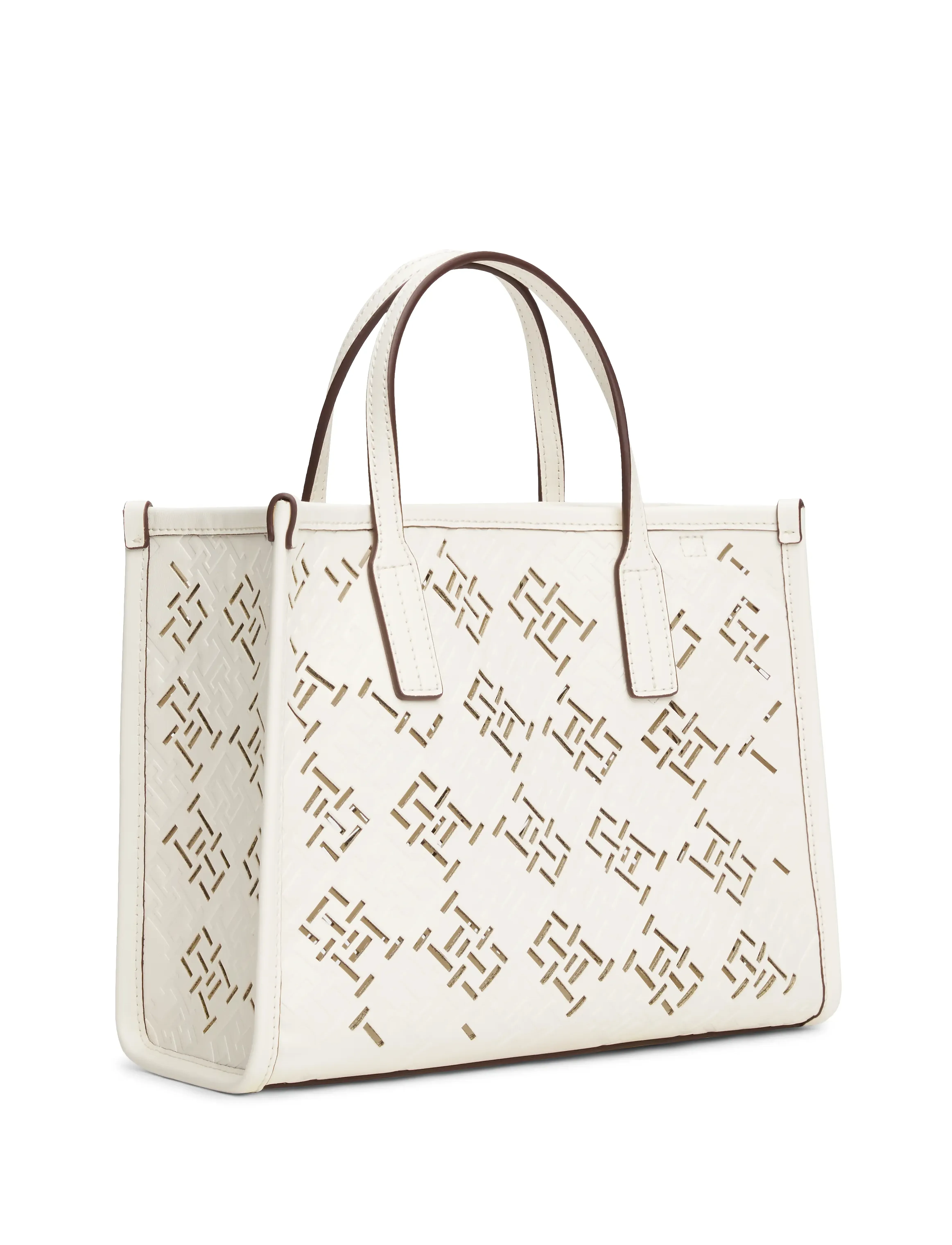 Tommy Hilfiger - TH CITY MINI TOTE MONO - schultertaschen - ivory petal - 3