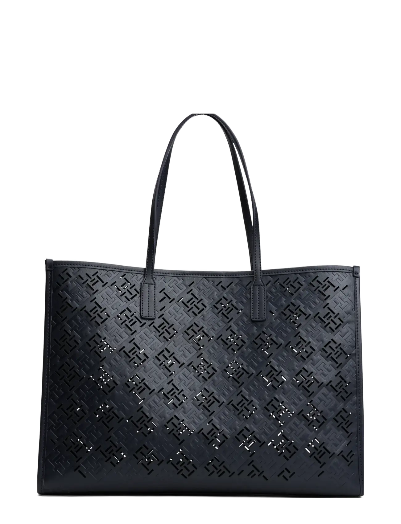 Tommy Hilfiger TH CITY TOTE MONO - Tasker - SPACE BLUE / navy