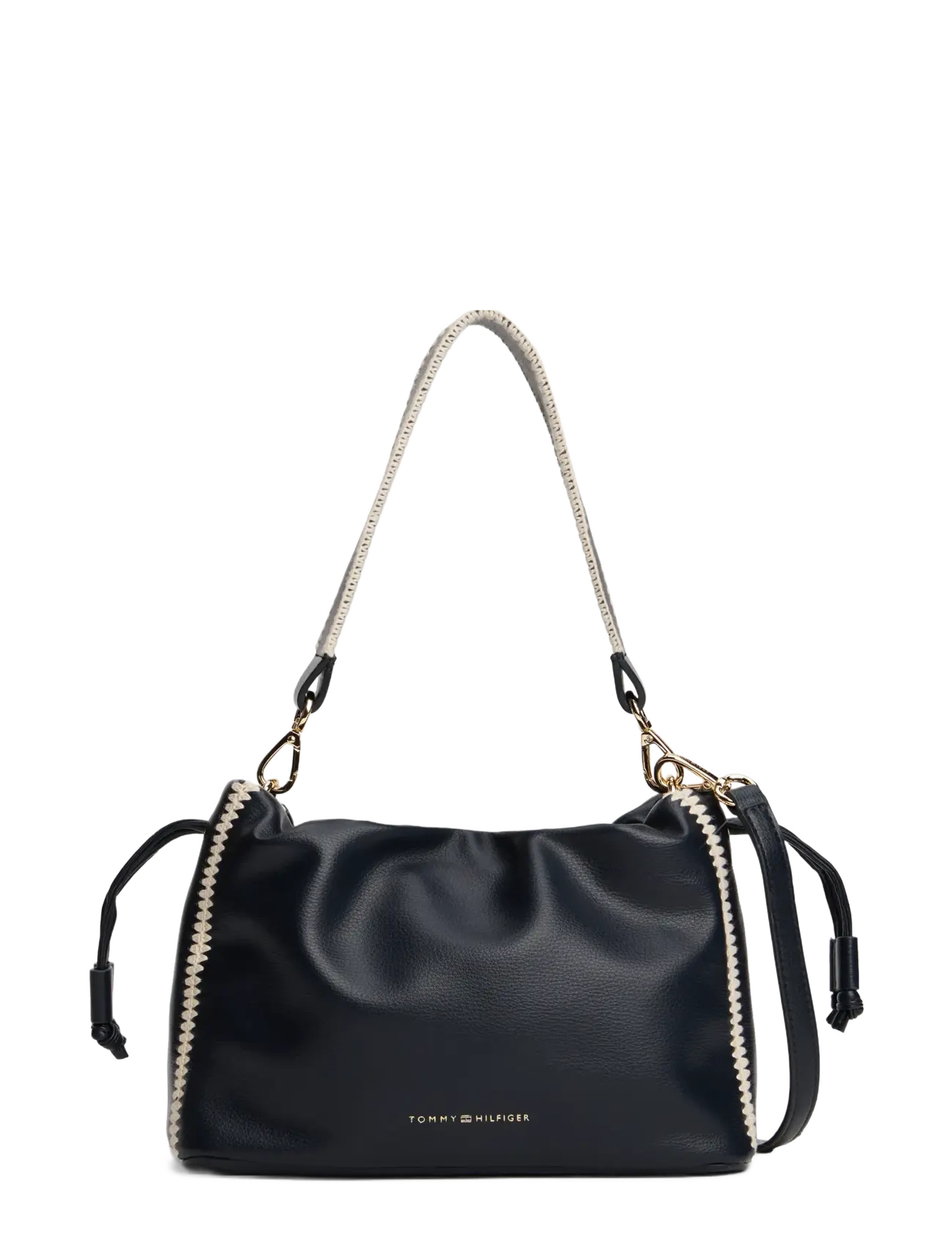 Tommy Hilfiger TH SOFT SUMMER MINI BUCKET - Premium styles - SPACE BLUE / black