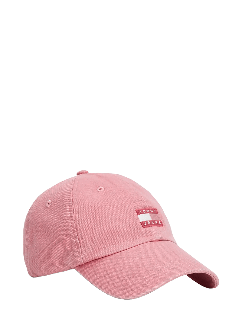 Tommy Hilfiger - TJW HERITAGE CANVAS CAP - nokamütsid - tahiti berry - 0