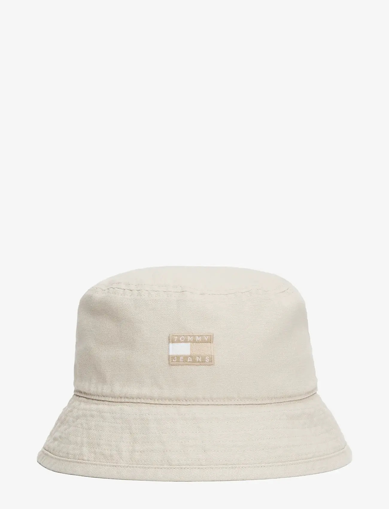 Tommy Hilfiger - TJW HERITAGE CANVAS BUCKET HAT - bucket mütsid - newsprint - 0