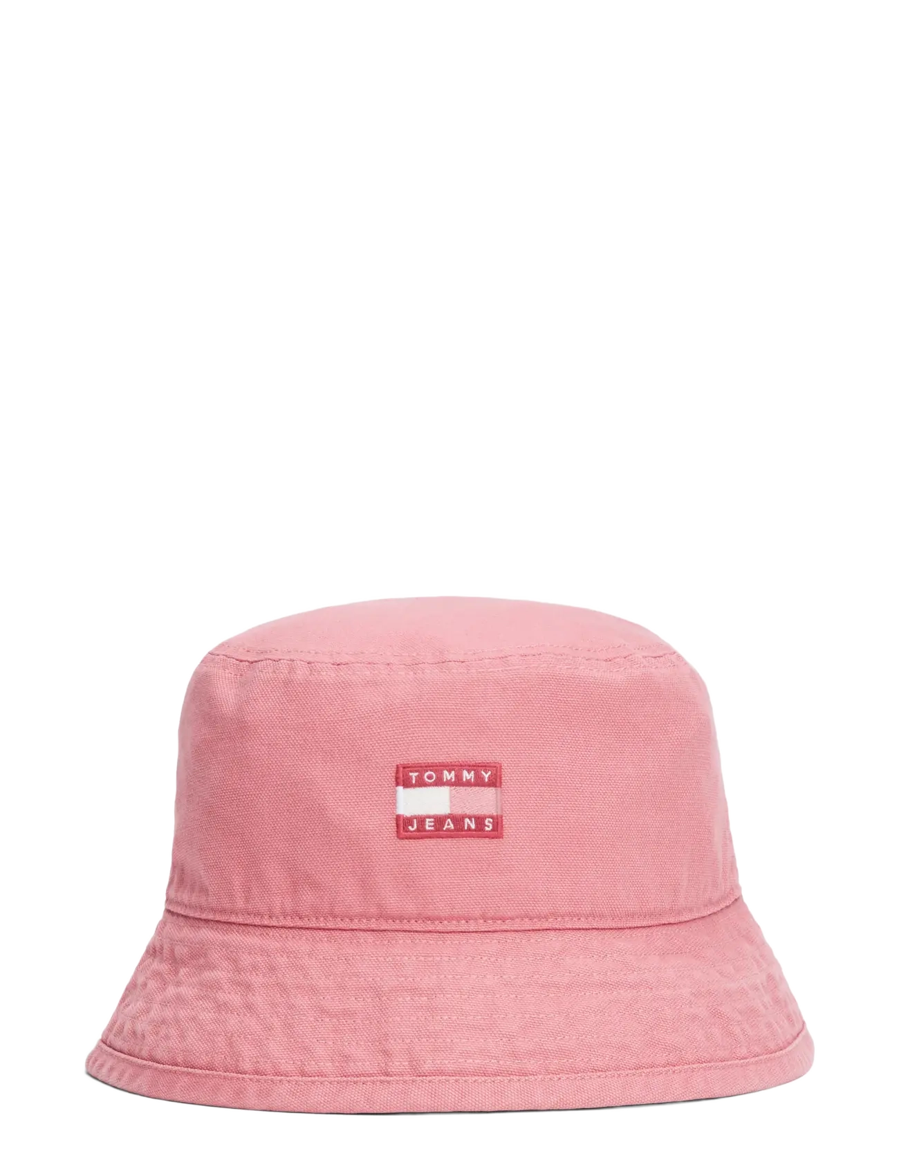 Tommy Hilfiger TJW HERITAGE CANVAS BUCKET HAT - Bøttehatter - TAHITI BERRY / pink/rose