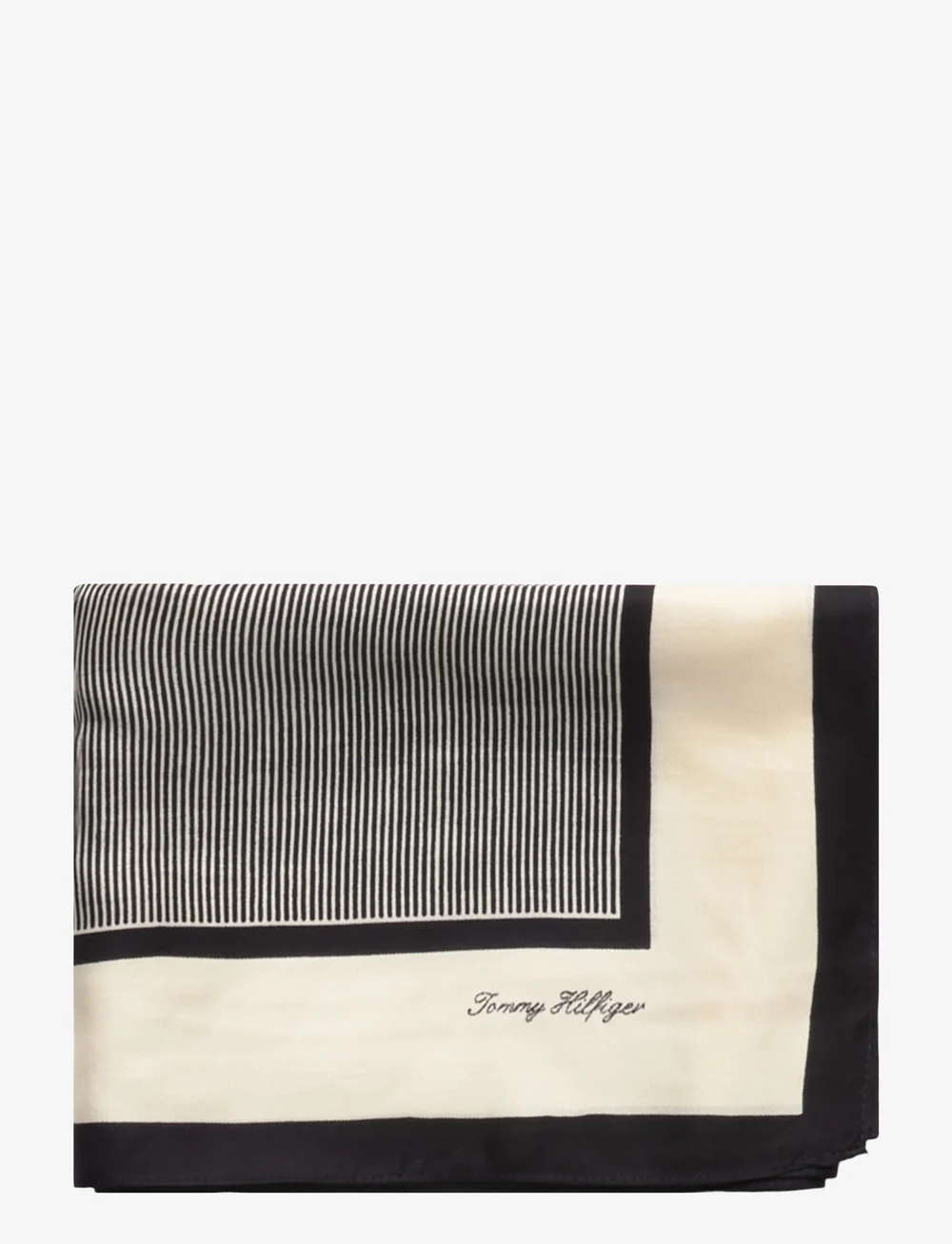 Tommy Hilfiger - TH ELEVATED FLAG SILK SQUARE - sjalar - ithica classic space blue - 2