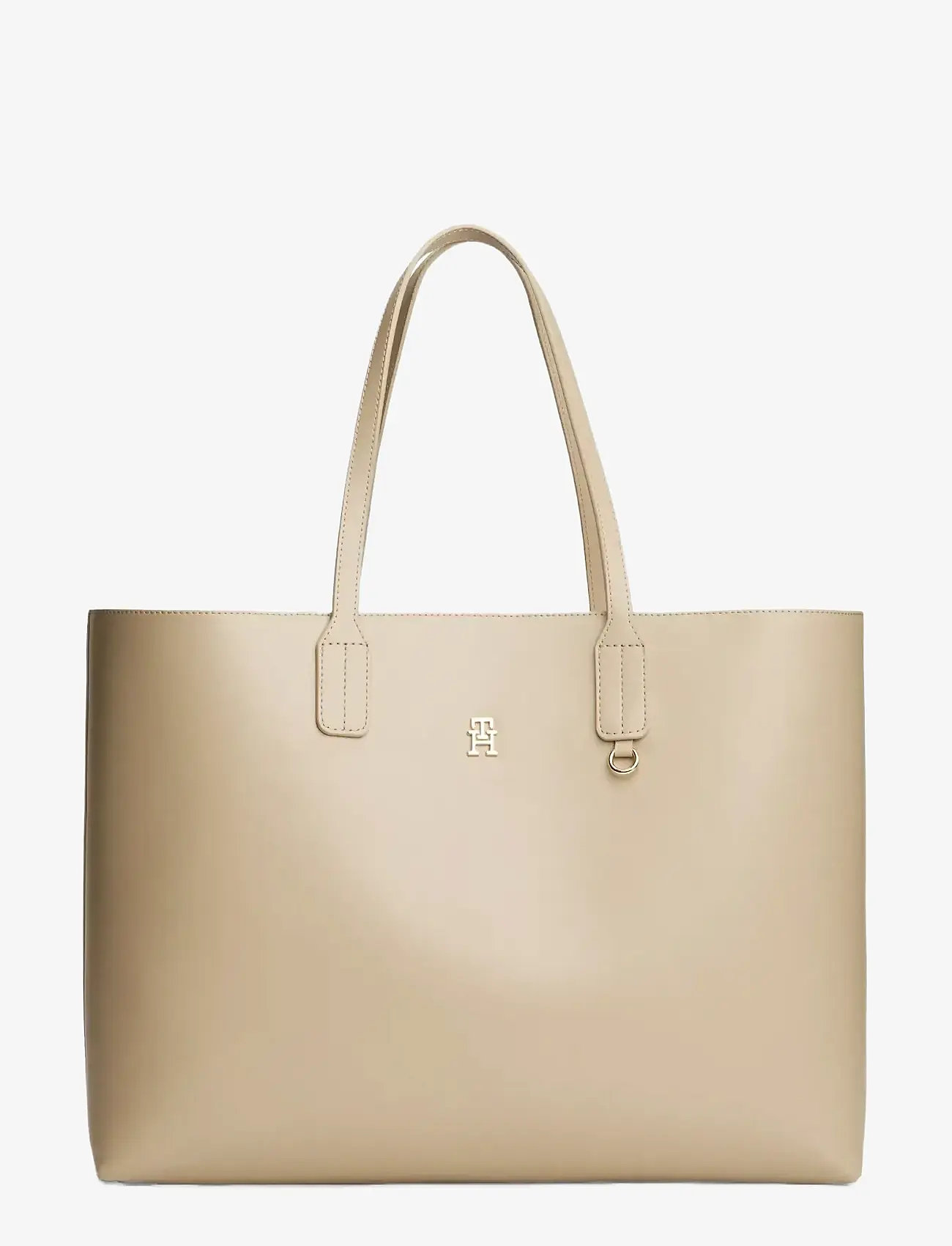 Tommy Hilfiger - TH ICON TOTE - shoppingväskor - sandalwood - 1