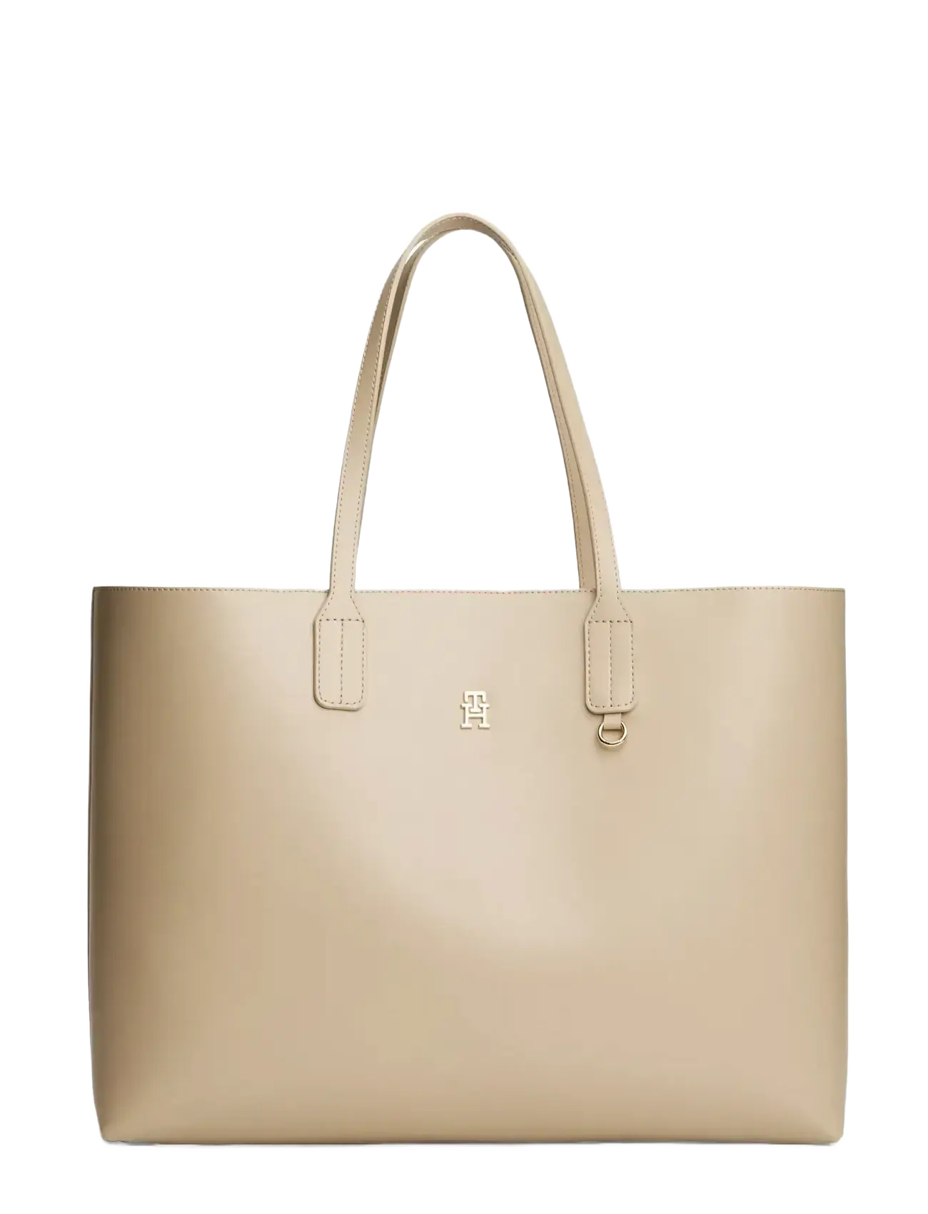 Tommy Hilfiger TH ICON TOTE - Tasker - SANDALWOOD / beige