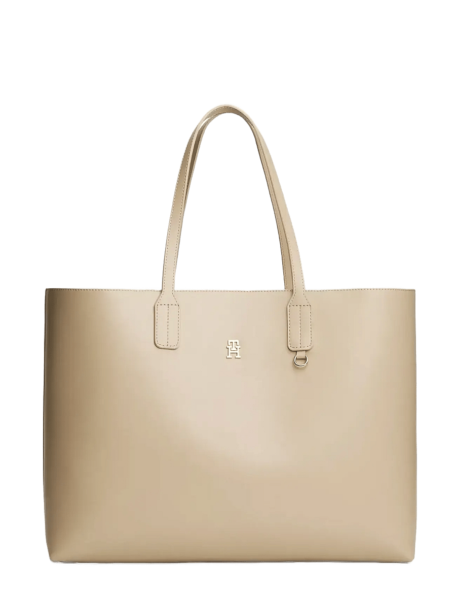 Tommy Hilfiger - TH ICON TOTE - shoppingväskor - sandalwood - 1