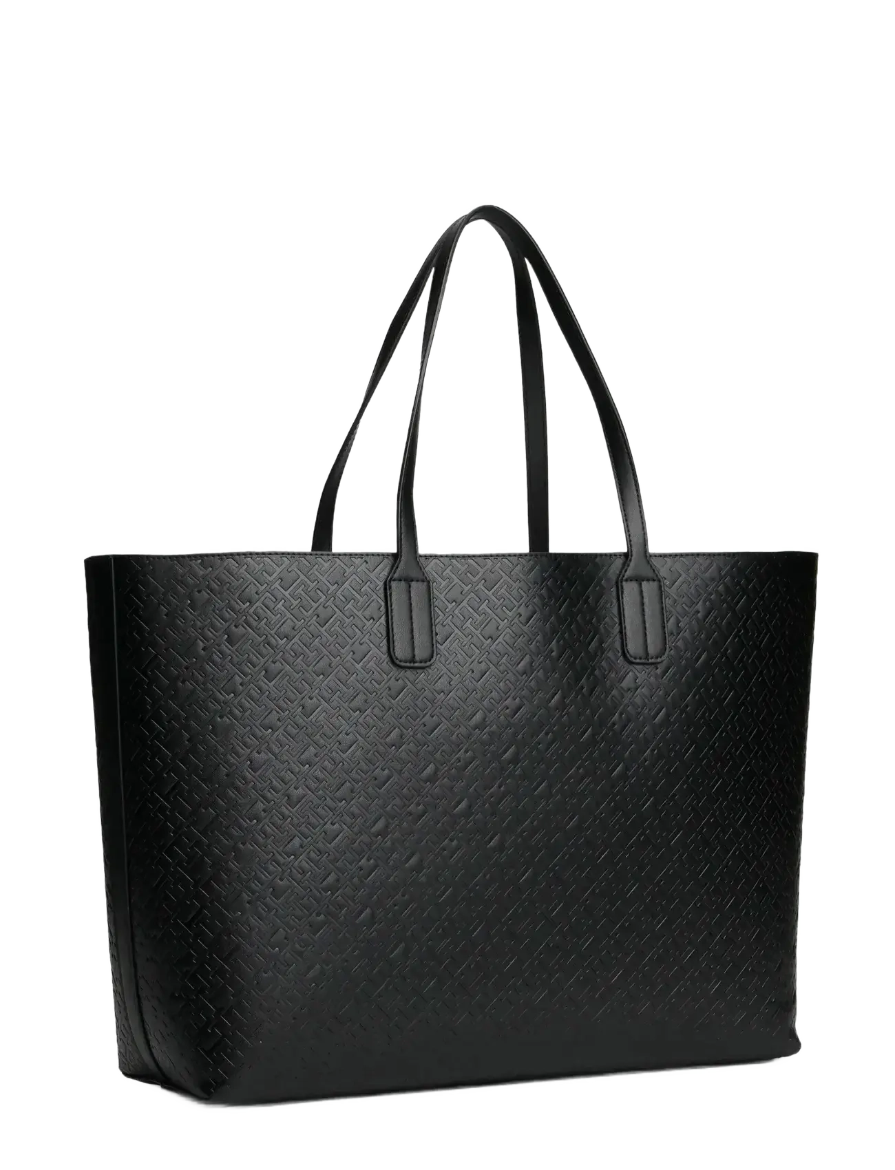 Tommy Hilfiger - TH ICON TOTE MONO - ietilpīgas somas - black - 2