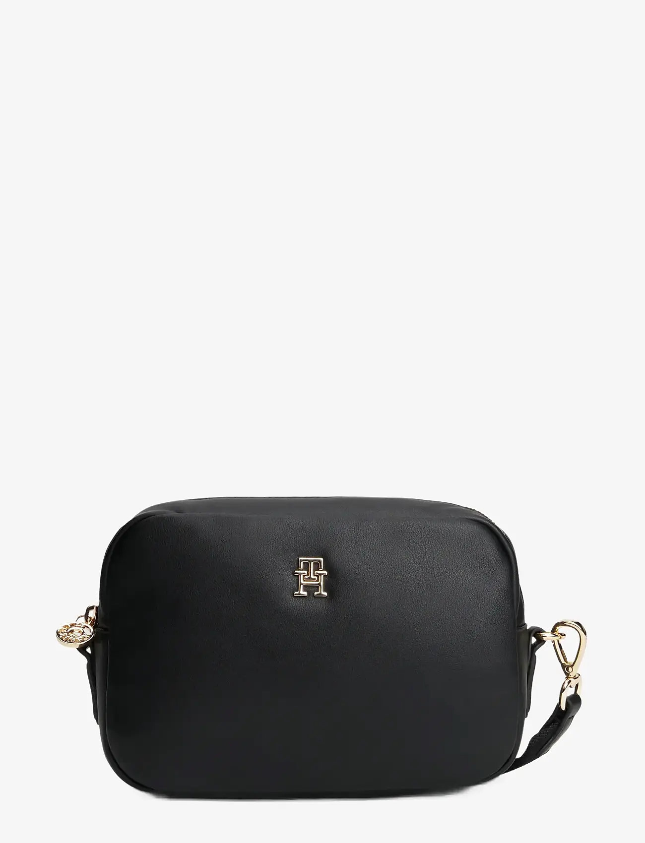 Tommy Hilfiger - POPETTE SOFT CAMERA BAG - crossbody bags - black - 1