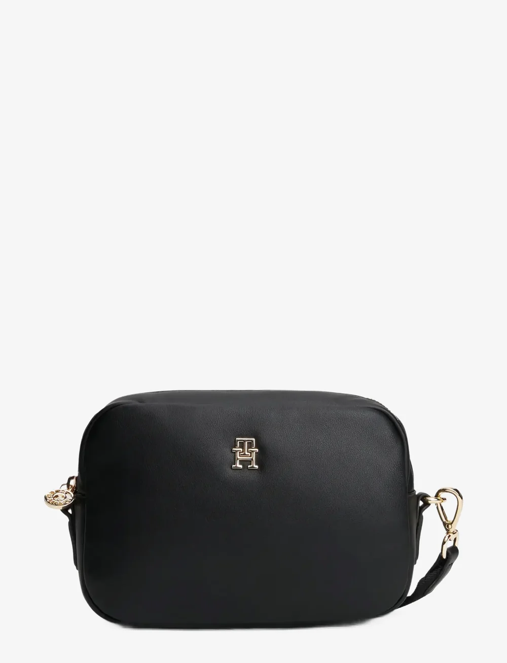 Tommy Hilfiger - POPETTE SOFT CAMERA BAG - crossbody bags - black - 1