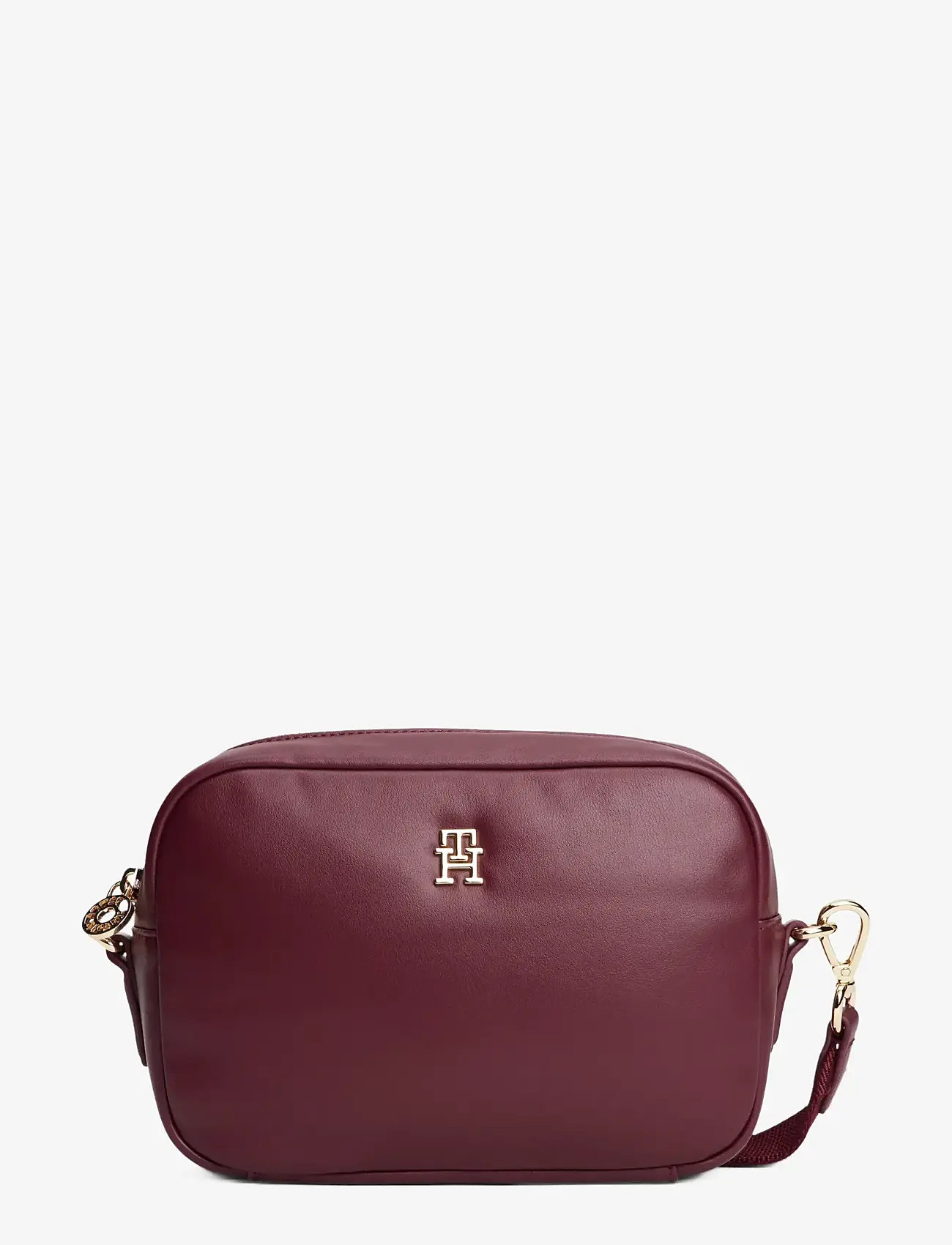 Tommy Hilfiger - POPETTE SOFT CAMERA BAG - crossbody bags - deep rouge - 1