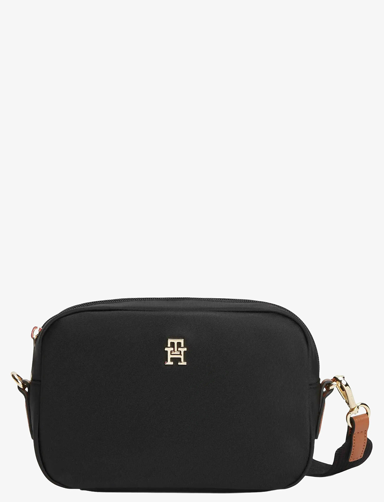 Tommy Hilfiger - POPETTE CAMERA BAG - crossbody bags - black - 1