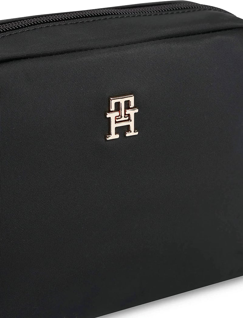 Tommy Hilfiger - POPETTE CAMERA BAG - crossbody bags - black - 4