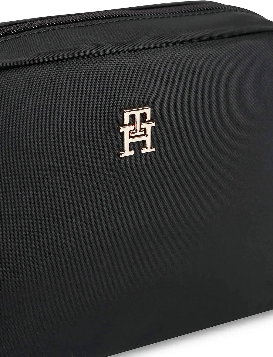 Tommy Hilfiger - POPETTE CAMERA BAG - crossbody tassen - black - 4