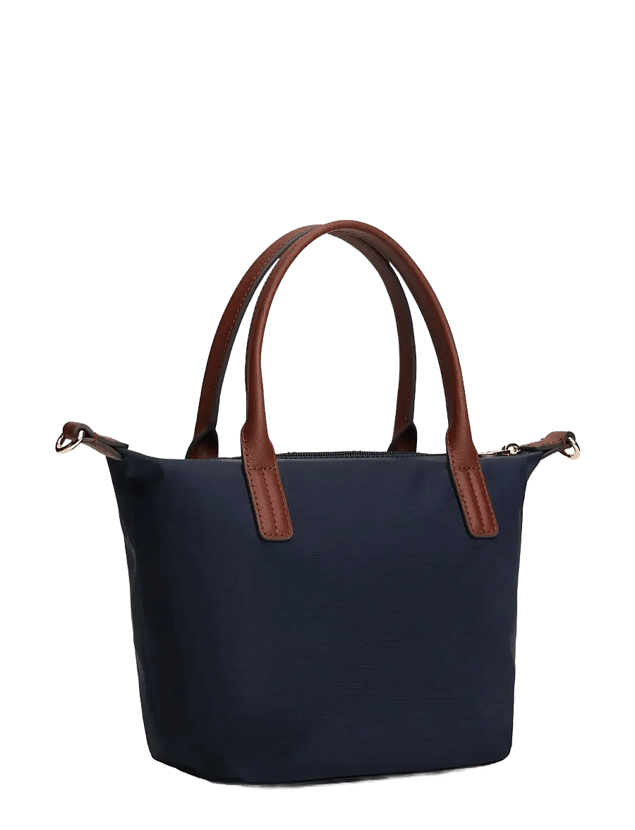Tommy Hilfiger - POPETTE MINI TOTE CORP - olkalaukut - space blue corp - 2