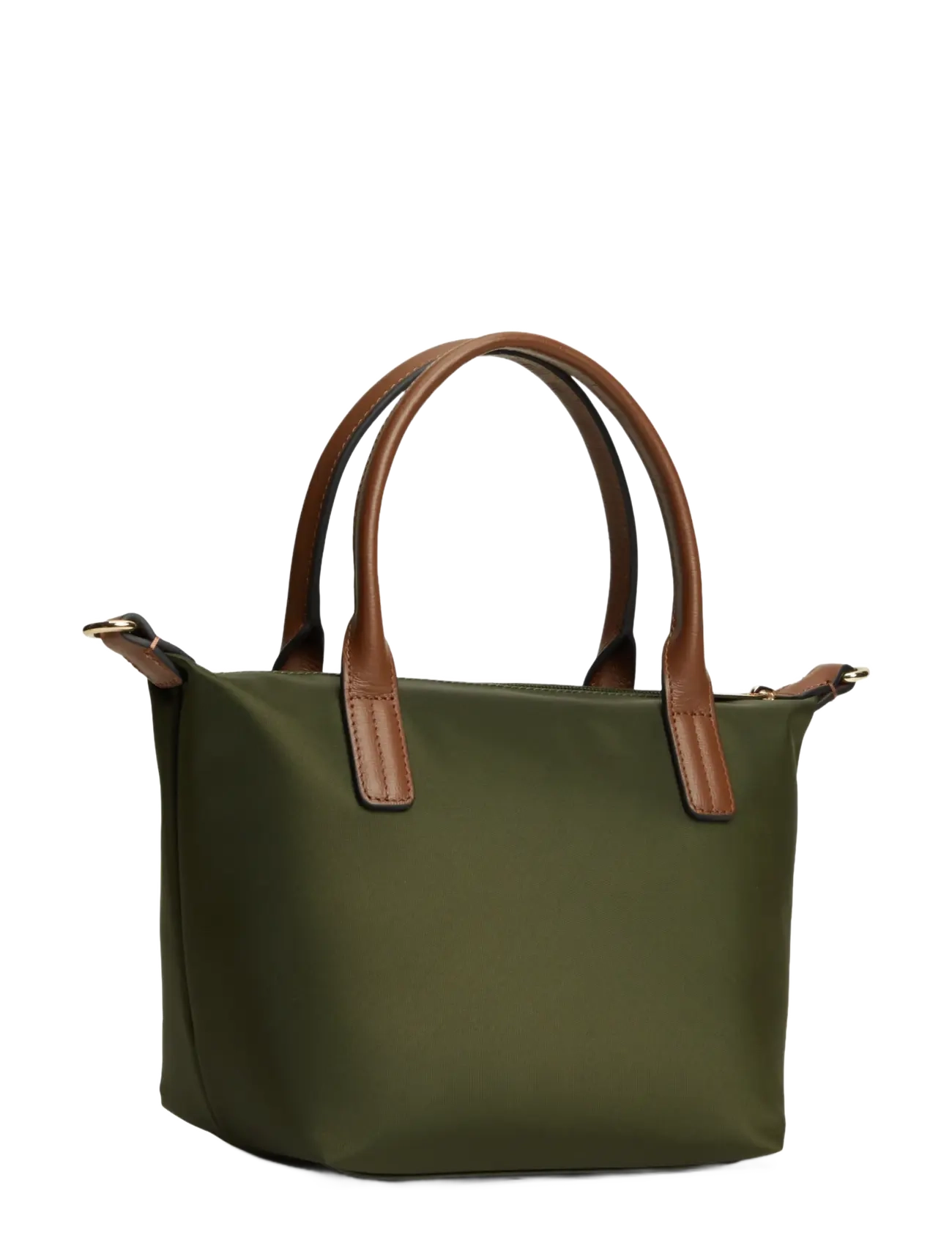 Tommy Hilfiger - POPETTE MINI TOTE - totes - dark olive - 2