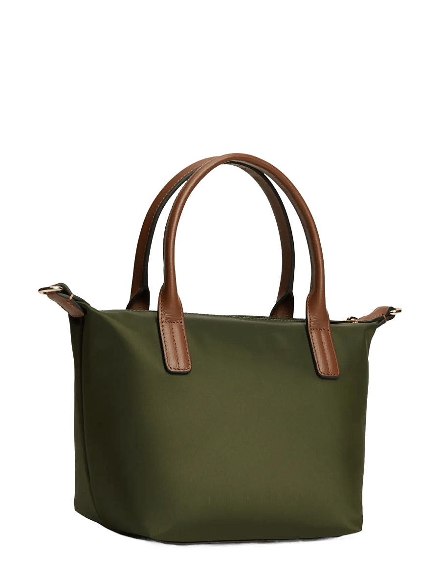 Tommy Hilfiger - POPETTE MINI TOTE - totes - dark olive - 2