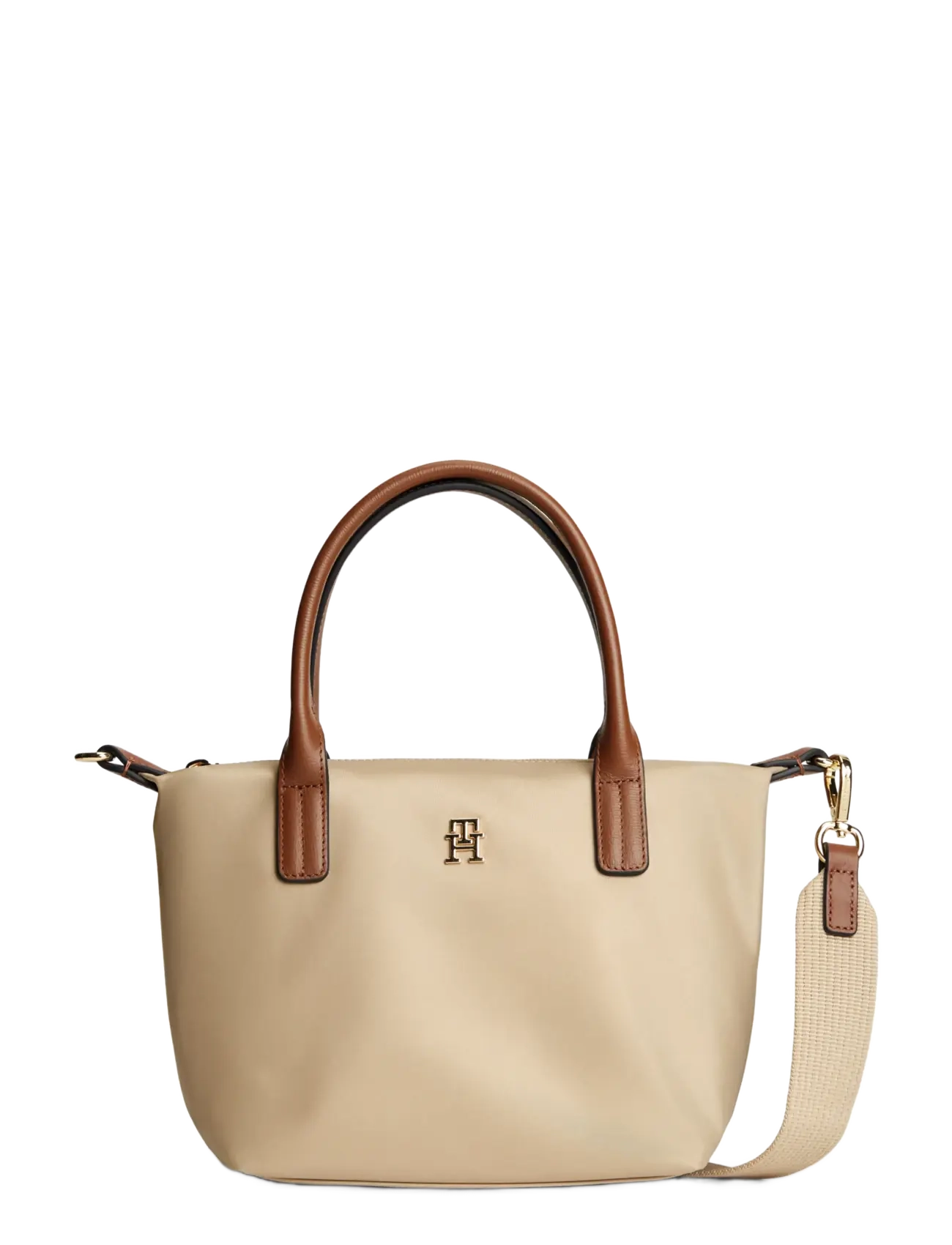 Tommy Hilfiger - POPETTE MINI TOTE - totes - horseradish - 1