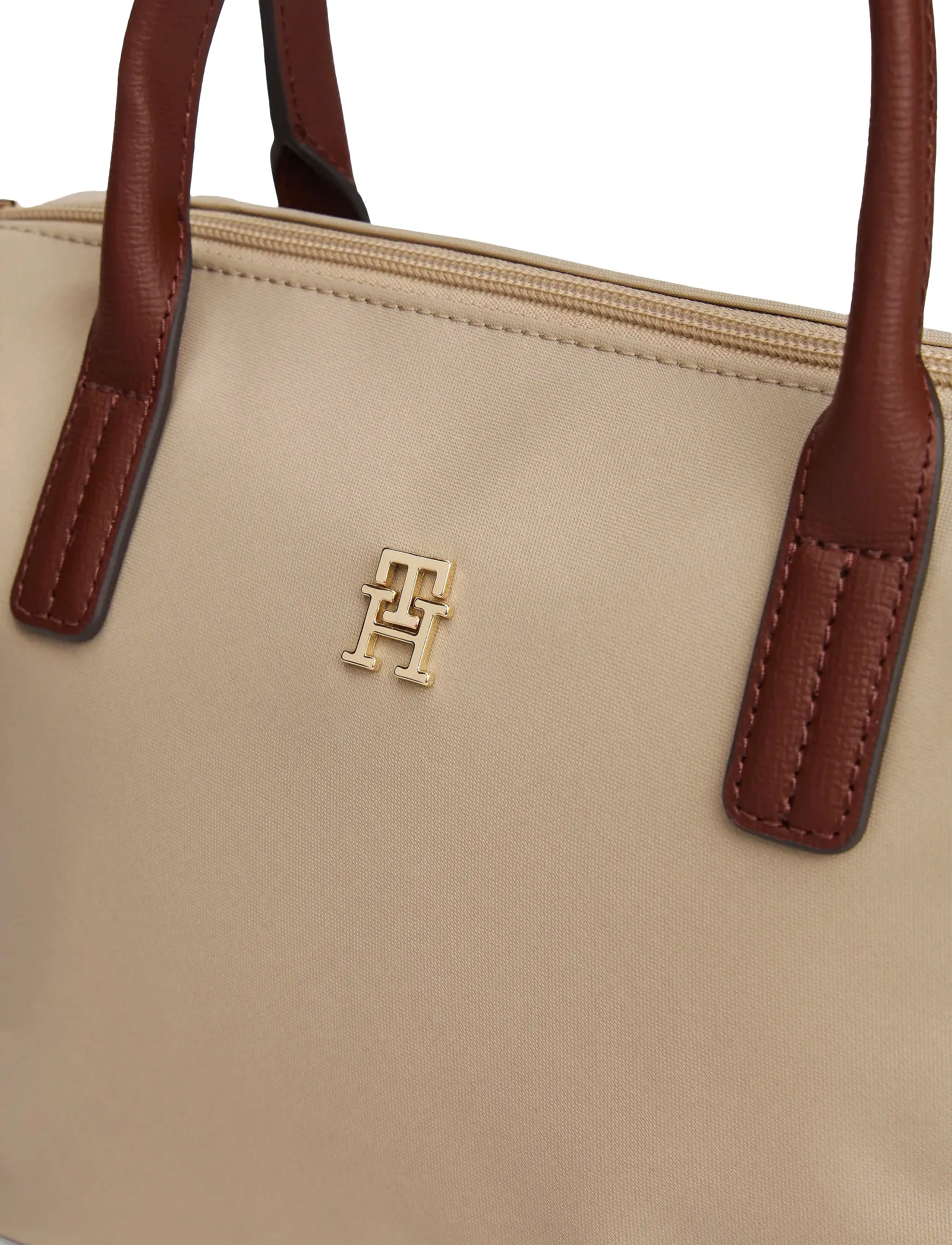 Tommy Hilfiger - POPETTE MINI TOTE - confirmation - sandalwood - 4