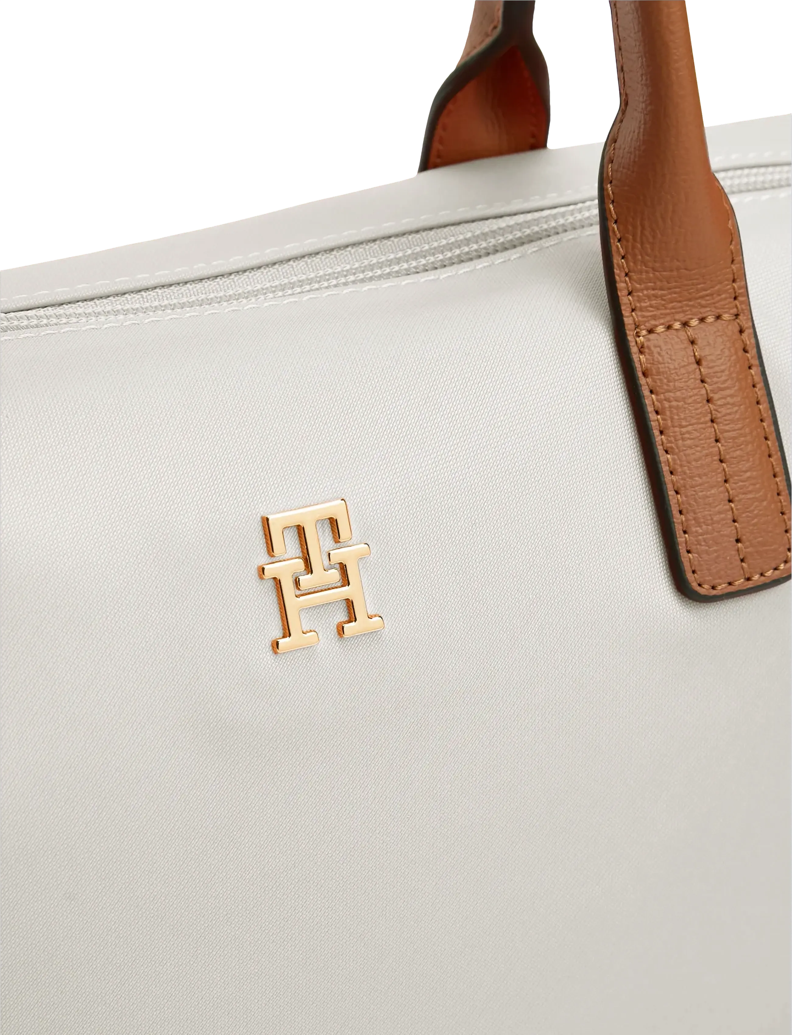 Tommy Hilfiger - POPETTE MINI TOTE - tote bags - soft cream - 3