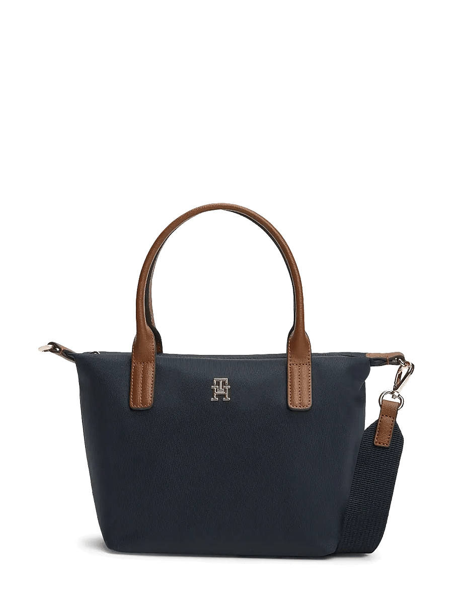 Tommy Hilfiger - POPETTE MINI TOTE - tote bags - space blue - 1