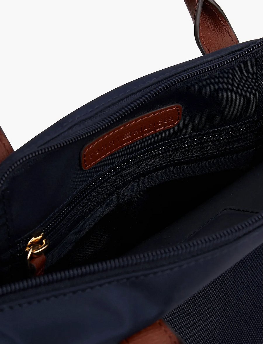 Tommy Hilfiger - POPETTE MINI TOTE - tote bags - space blue - 4