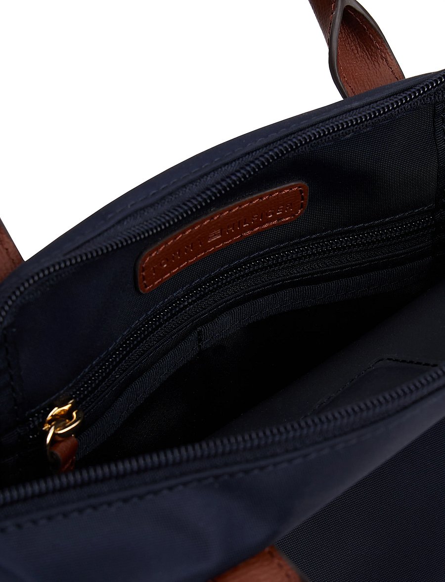 Tommy Hilfiger - POPETTE MINI TOTE - tote bags - space blue - 5