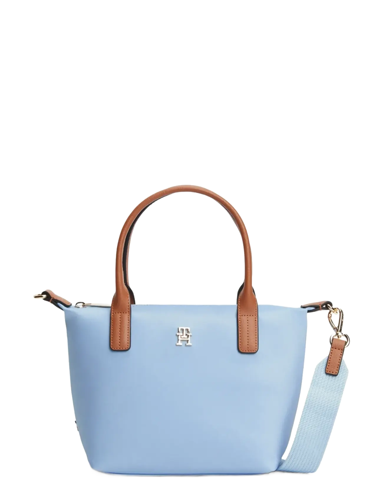 Tommy Hilfiger POPETTE MINI TOTE - Väskor - WELL WATER / blue