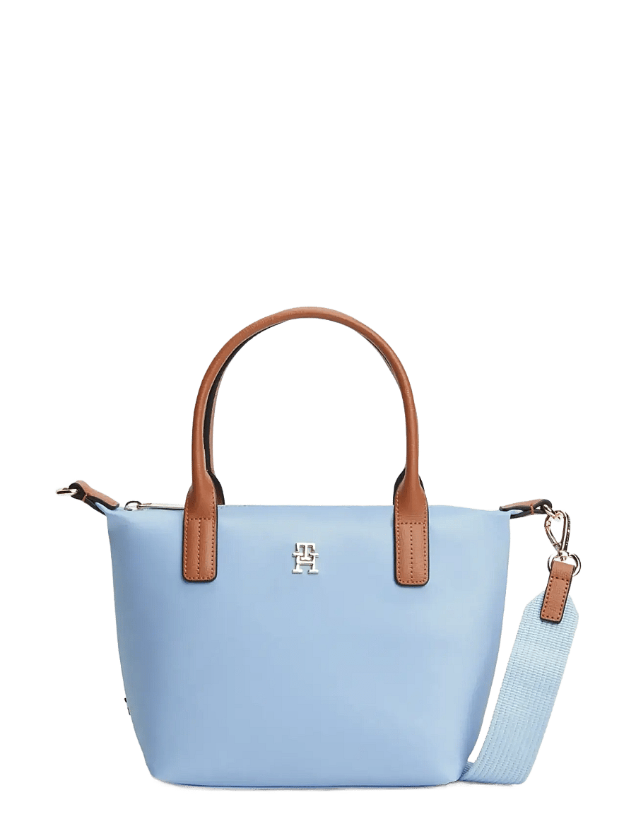Tommy Hilfiger - POPETTE MINI TOTE - tote bags - well water - 1