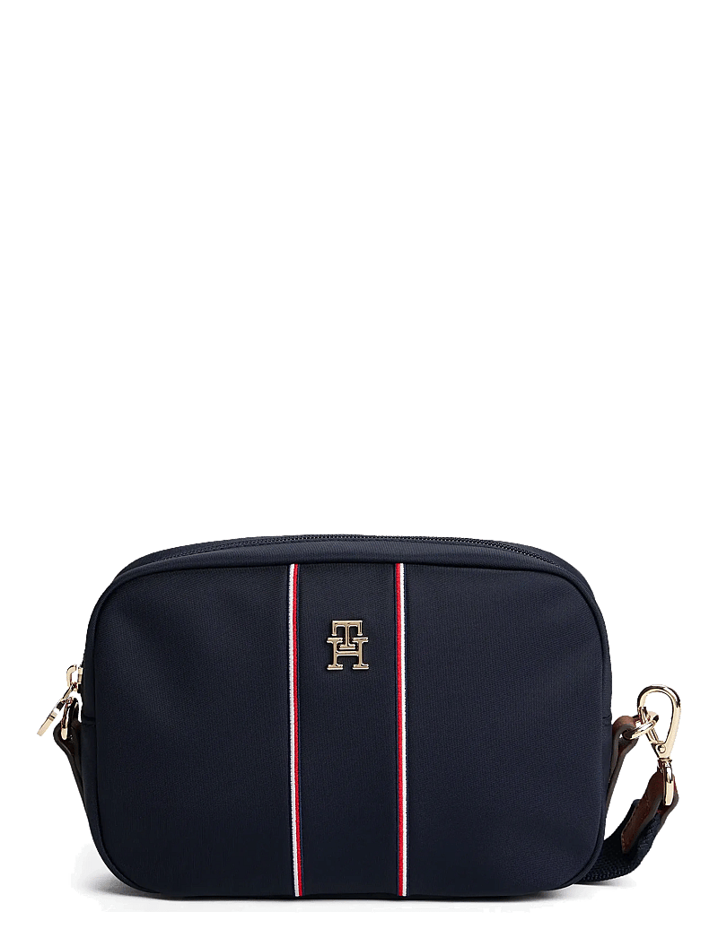 Tommy Hilfiger - POPETTE CAMERA BAG CORP - crossbody bags - space blue corp - 1