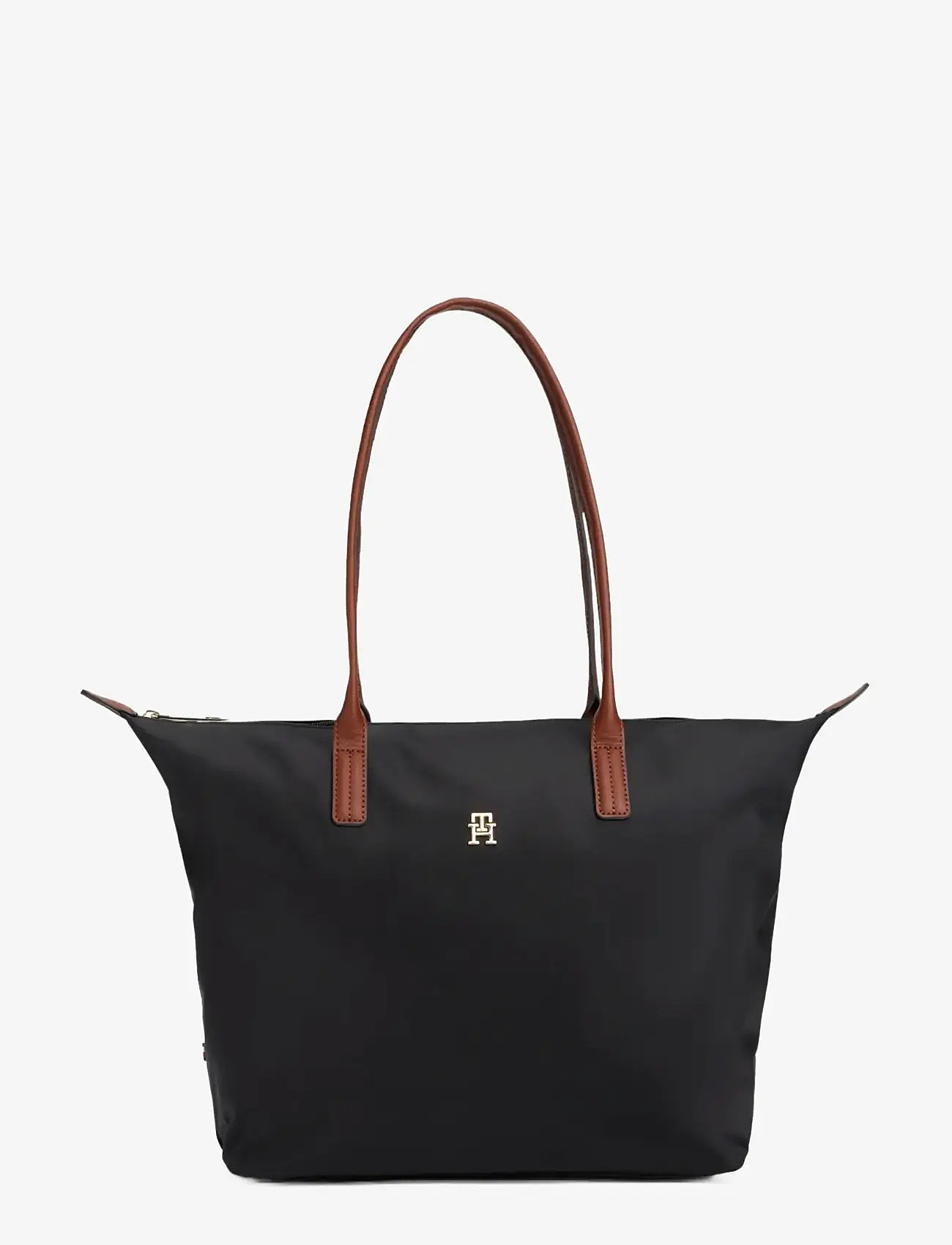 Tommy Hilfiger - POPETTE TOTE - shoppingväskor - black - 1