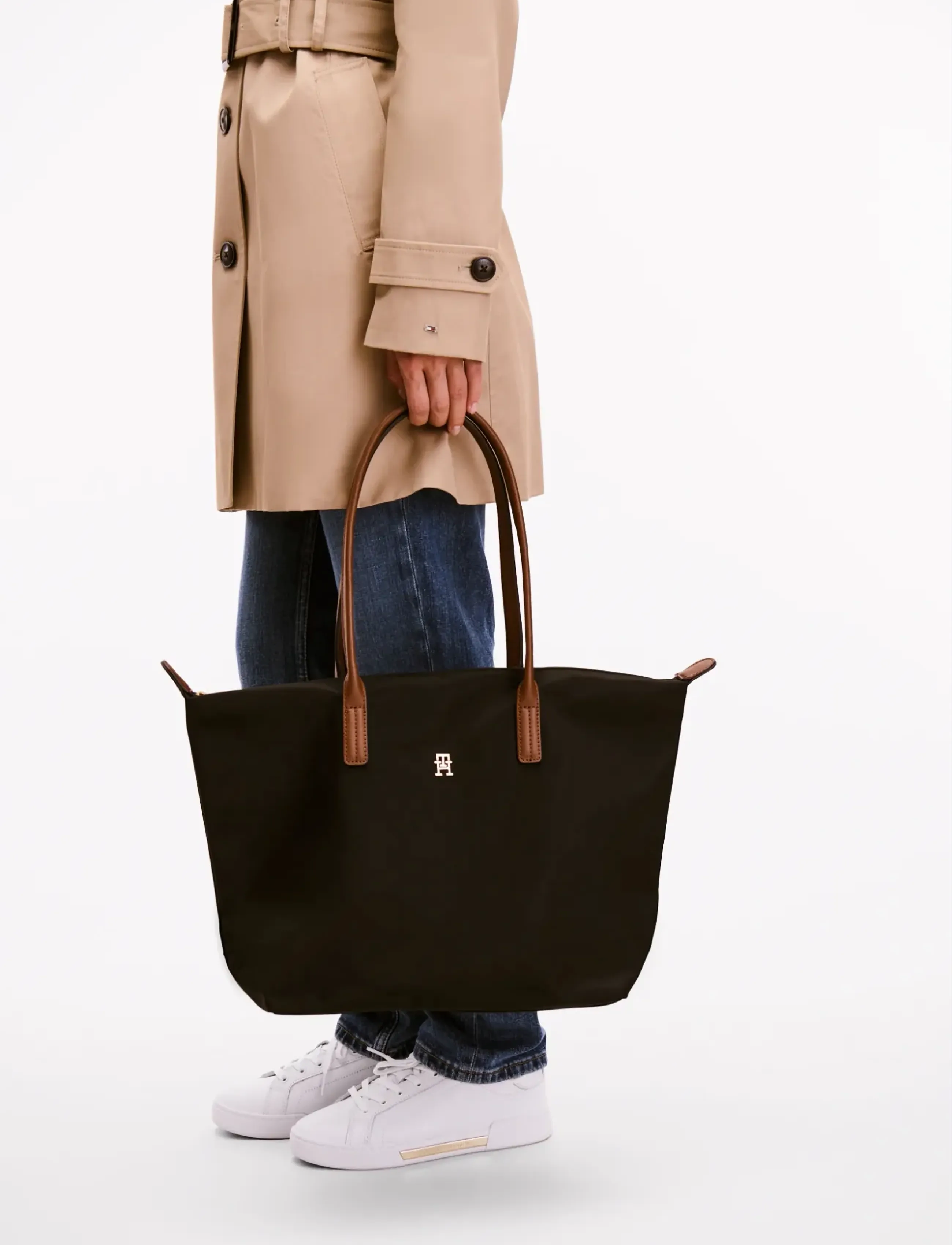 Tommy Hilfiger - POPETTE TOTE - shopper - black - 4