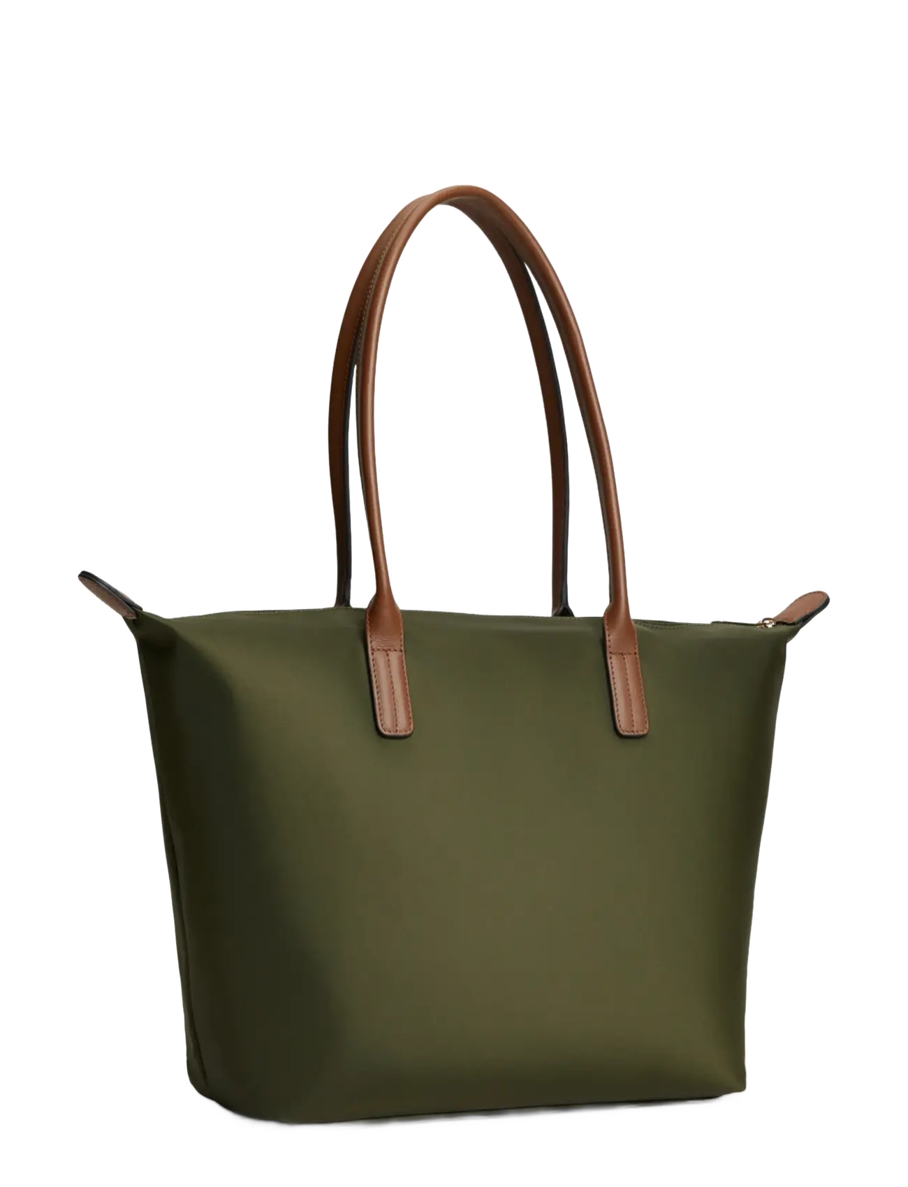 Tommy Hilfiger - POPETTE TOTE - tote bags - dark olive - 1