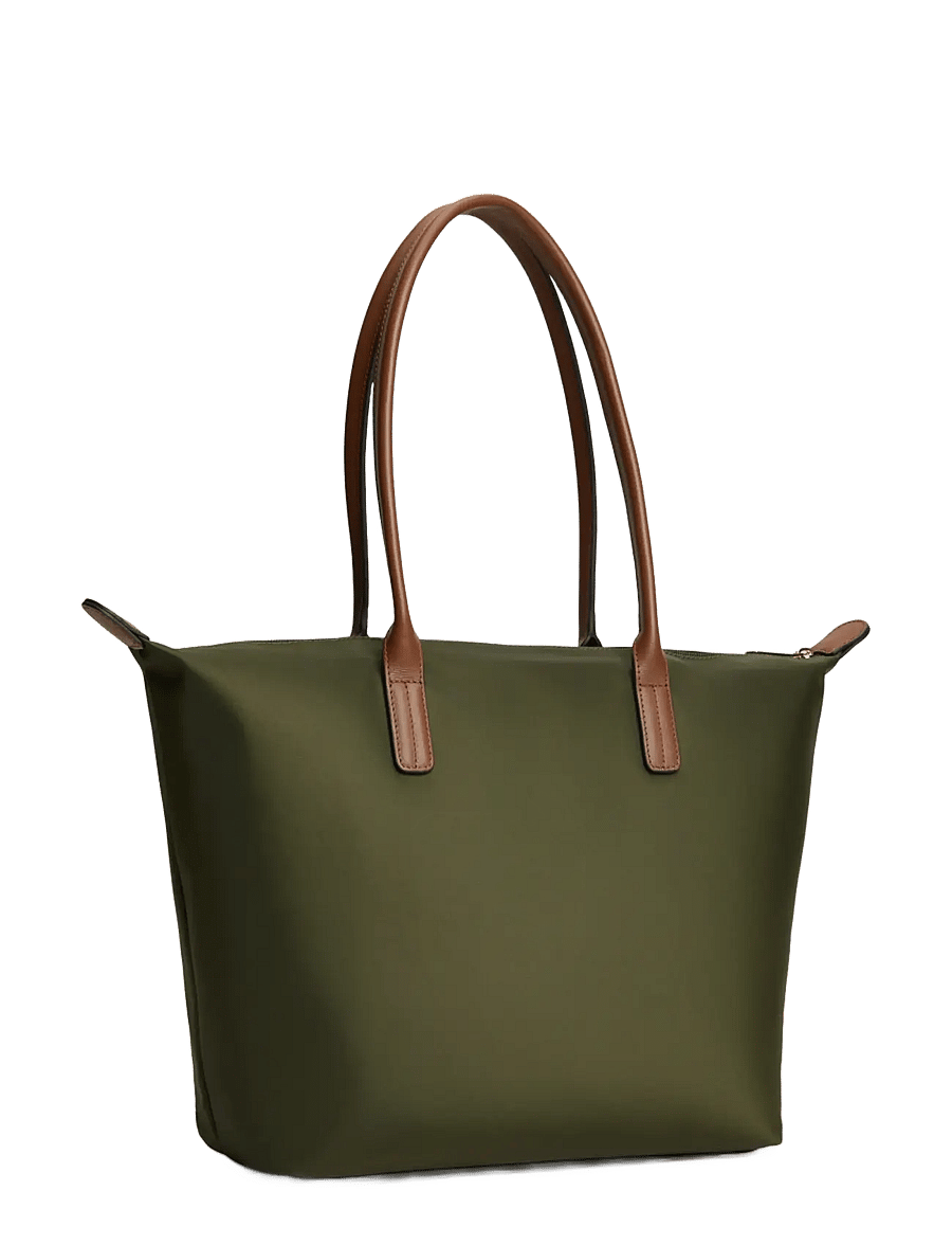 Tommy Hilfiger - POPETTE TOTE - tote bags - dark olive - 2