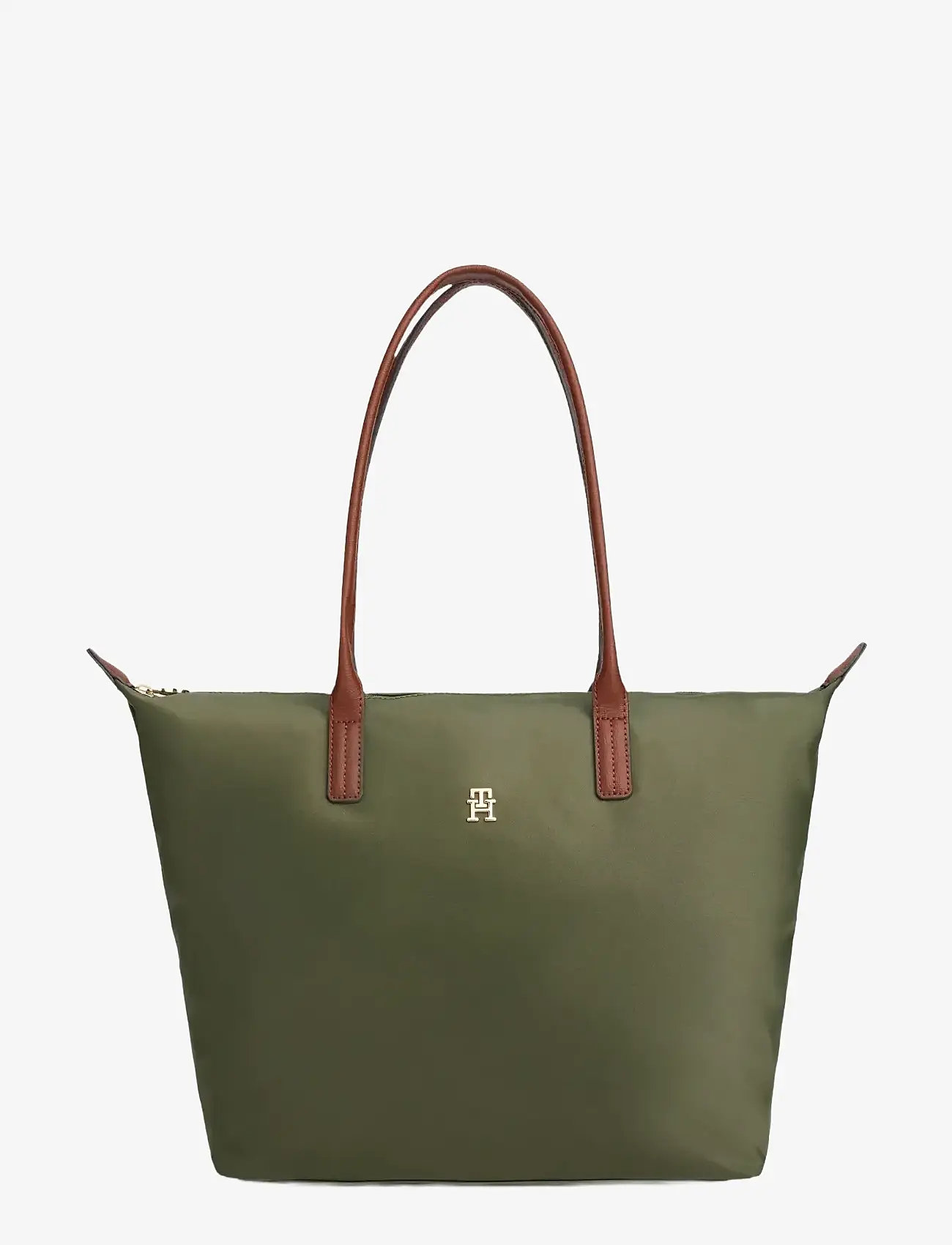 Tommy Hilfiger - POPETTE TOTE - talpios rankinės - huntsman green - 1