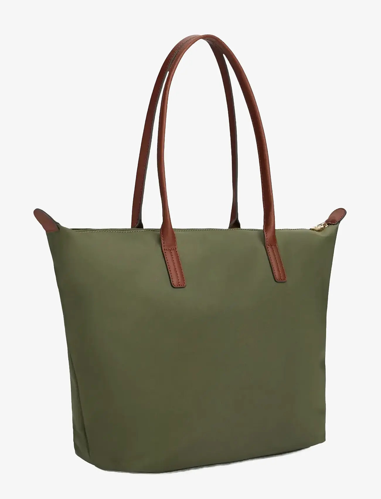 Tommy Hilfiger - POPETTE TOTE - talpios rankinės - huntsman green - 2