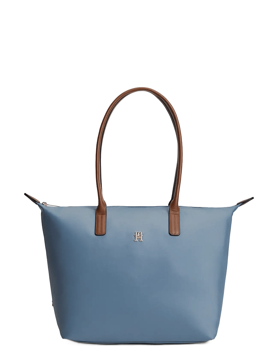 Tommy Hilfiger - POPETTE TOTE - totes - misty sky - 1
