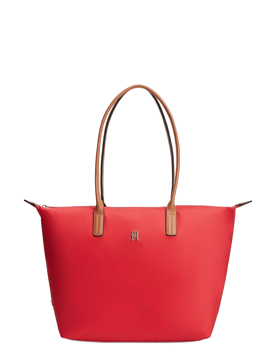 Tommy Hilfiger - POPETTE TOTE - totes - primary red - 1