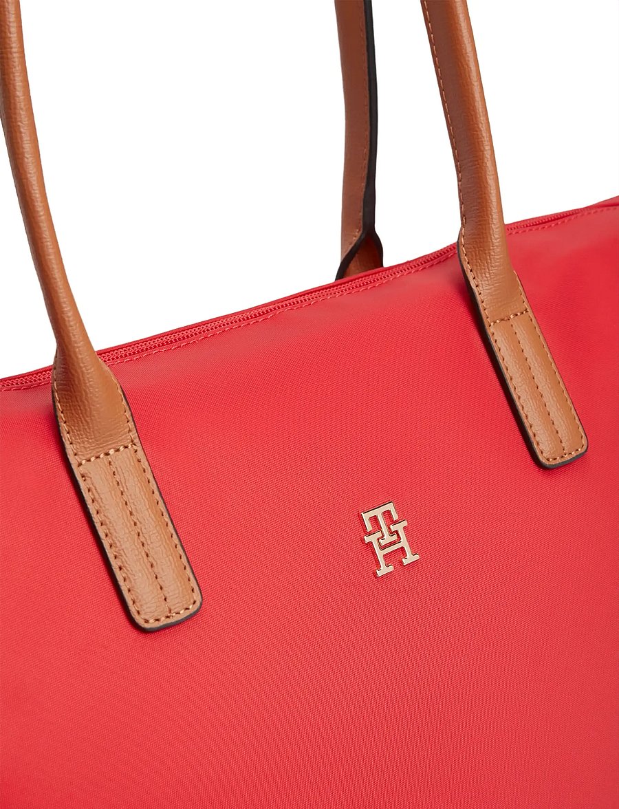 Tommy Hilfiger - POPETTE TOTE - totes - primary red - 4